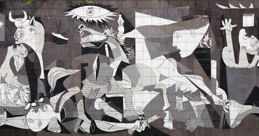 Guernica by Pablo Picasso.